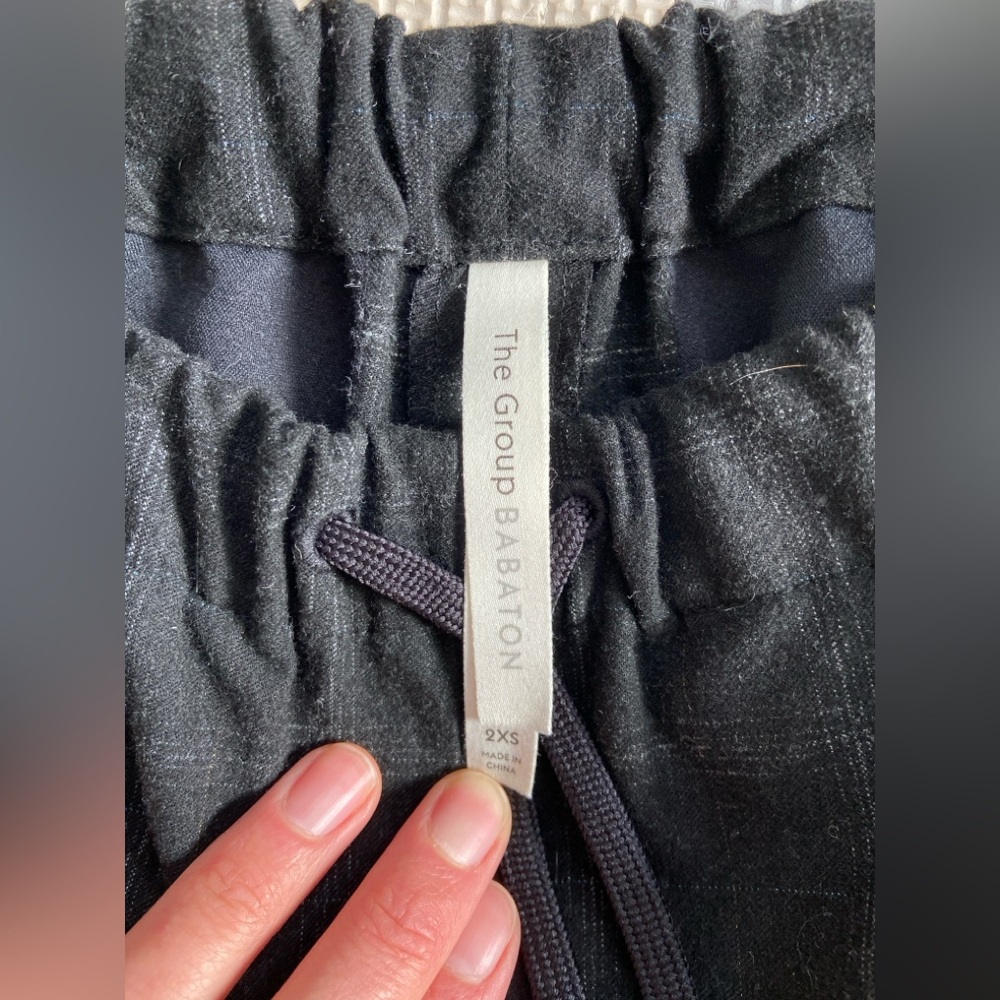 The Group BABATON Black Drawstring Waist Jimmy Pants